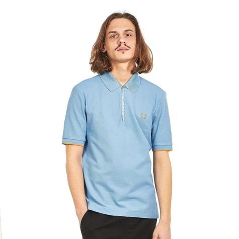 Fred Perry x Miles Kane - Zip Detail Pique Shirt