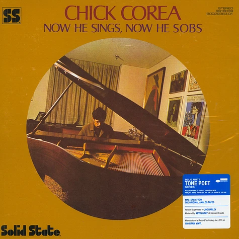 Chick Corea - Now He Sings, Now He Sobs Tone Poets Vinyl