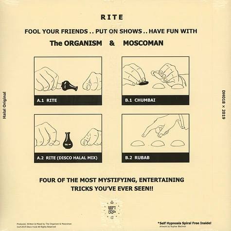 The Organism & Moscoman - Rite EP Disco Halal Mix
