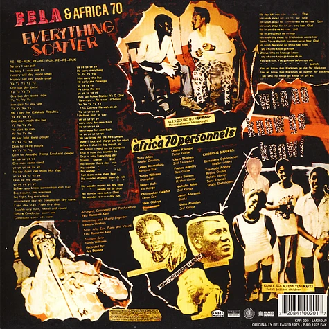 Fela Kuti & Africa 70 - Everything Scatter