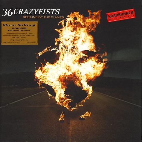 36 Crazyfists - Rest Inside The Flames Colored Vinyl Edition
