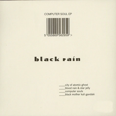 Black Rain - Computer Soul EP