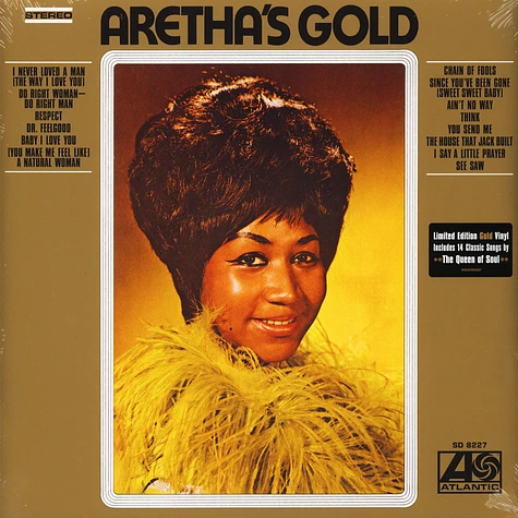 Aretha Franklin - Aretha's Gold Gold Vinyl Edition