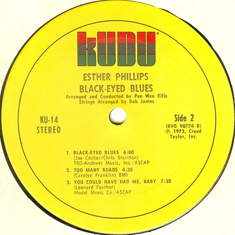 Esther Phillips - Black-Eyed Blues