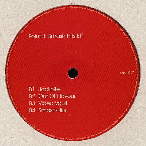 Point B - Smash Hits EP