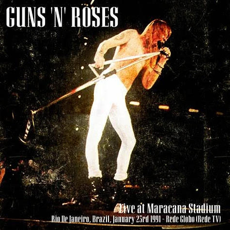 Guns N' Roses - Live At Maracana Stadium Rio De Janeiro 1991 Yellow Vinyl Edition