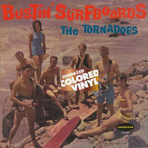 The Tornadoes - Bustin' Surfboards Clear Vinyl Edition