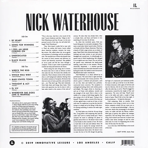 Nick Waterhouse - Nick Waterhouse