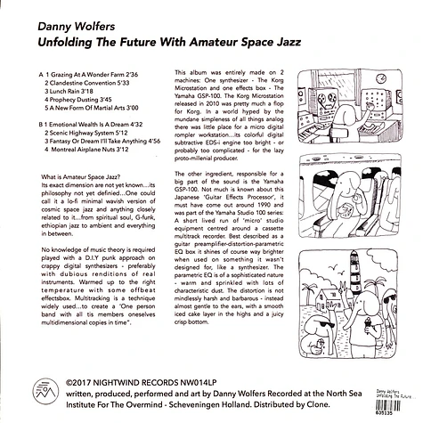 Danny Wolfers - Unfolding The Future With Amateur Space Jazz