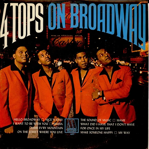 Four Tops - Four Tops On Broadway