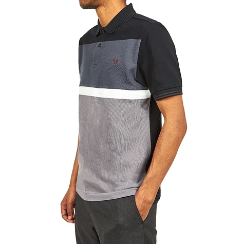 Fred Perry - Blocked Panel Pique Shirt