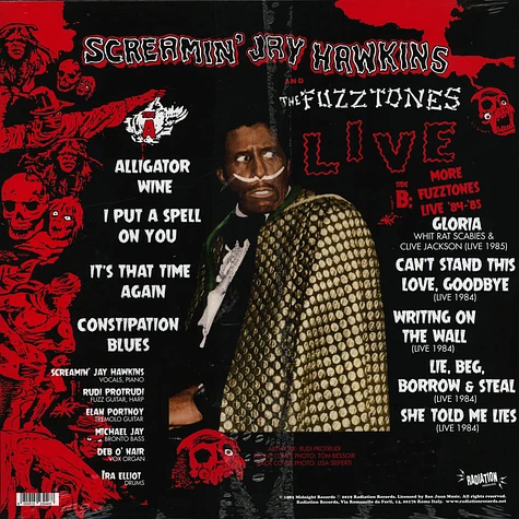 Screamin' Jay Hawkins & The Fuzztones - Live Record Store Day 2019 Edition