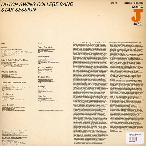 The Dutch Swing College Band - Star Session