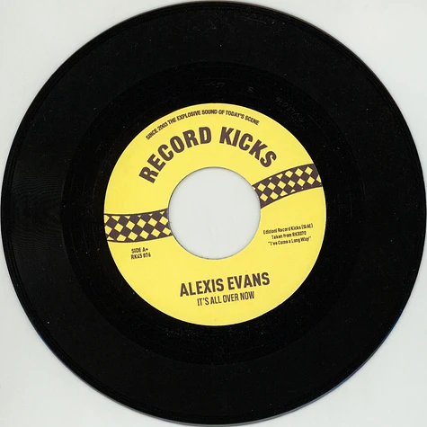 Alexis Evans - She Took Me Back / It's All Over Now