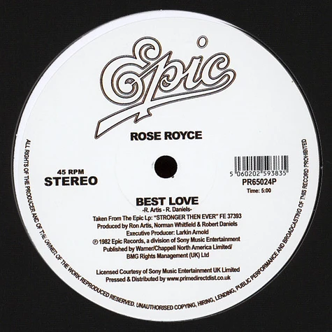 Rose Royce - Still In Love