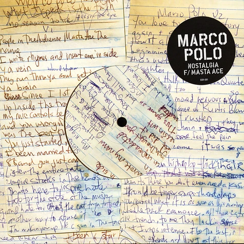 Marco Polo - Nostalgia Feat. Masta Ace Tour Only Color Vinyl Edition