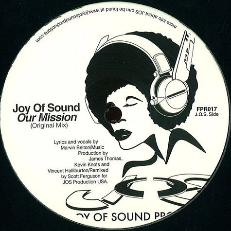 Joy Of Sound Productions - Our Mission
