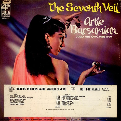 Artie Barsamian & His Orchestra - The Seventh Veil
