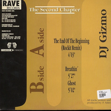 DJ Gizmo - The Second Chapter
