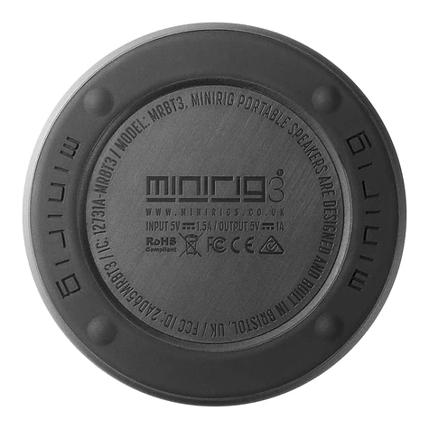 minirig - MRBT-3 Bluetooth Speaker (2.0 Stereo HHV Bundle)