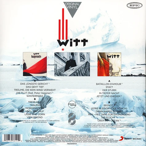 Witt - Original Vinyl Classics: Bayreuth Eins + Bayreuth Zwei