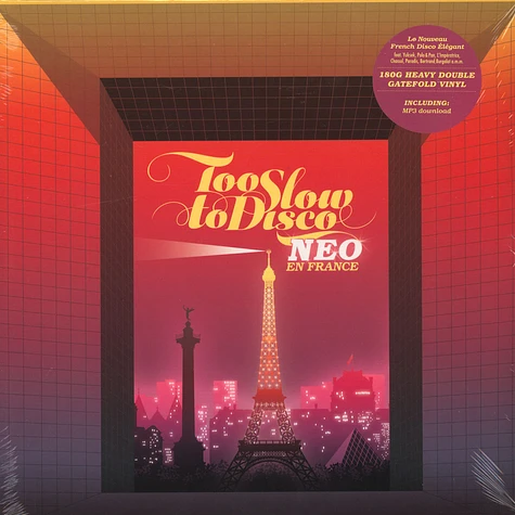V.A. - Too Slow To Disco Neo - En France Black Vinyl Edition