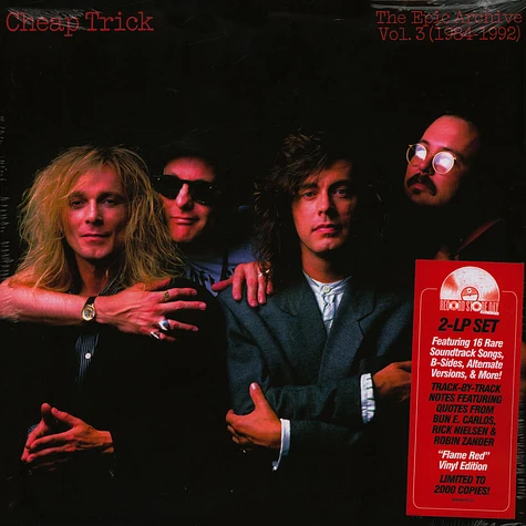 Cheap Trick - The Epic Archive Volume 3 1984-1992 Red Vinyl Record Store Day 2019 Edition