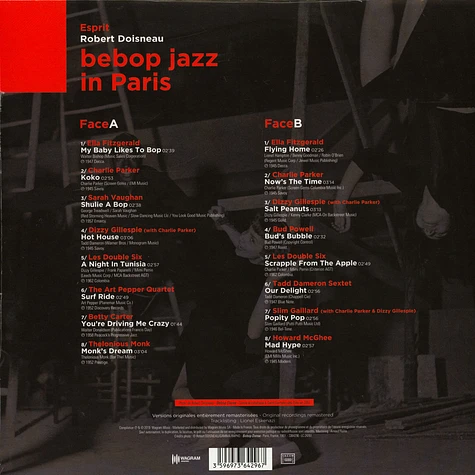 V.A. - Bebop Jazz In Paris