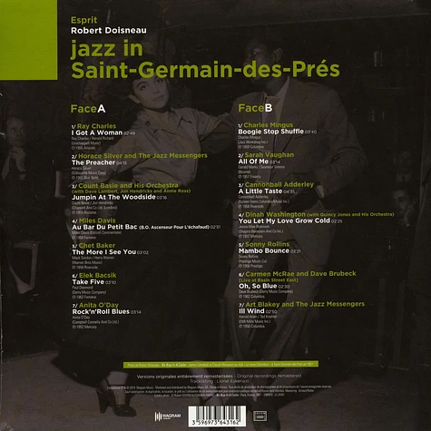 V.A. - Jazz In Saint-Germain Des-Près