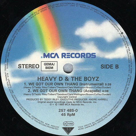 Heavy D. & The Boyz - We Got Our Own Thang (Club Version)