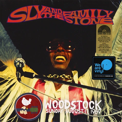 Sly & The Family Stone - Woodstock Sunday August 17, 1969 Record Store Day 2019 Edition
