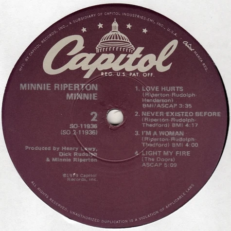 Minnie Riperton - Minnie