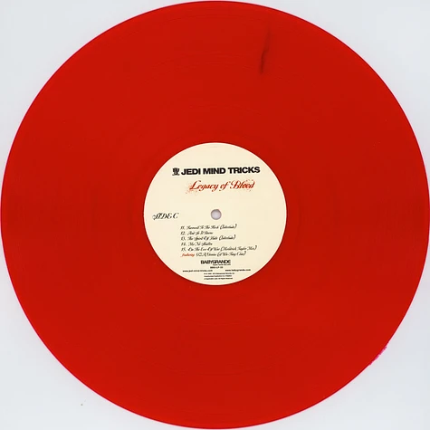 Jedi Mind Tricks - Legacy Of Blood Red Vinyl Edition