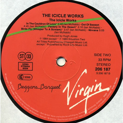 The Icicle Works - The Icicle Works