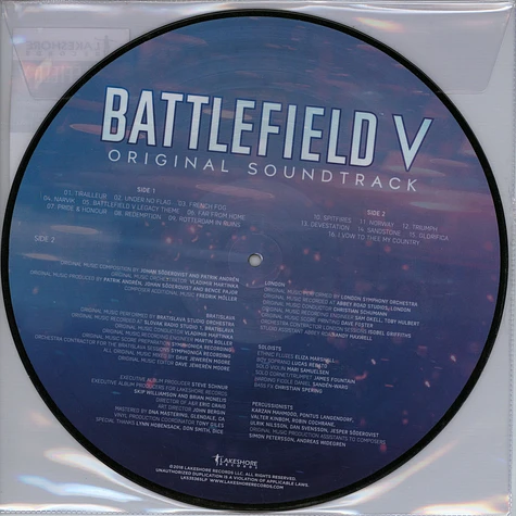 Johan Soderqvist & Patrik Andren - OST Battlefield V Record Store Day 2019 Edition