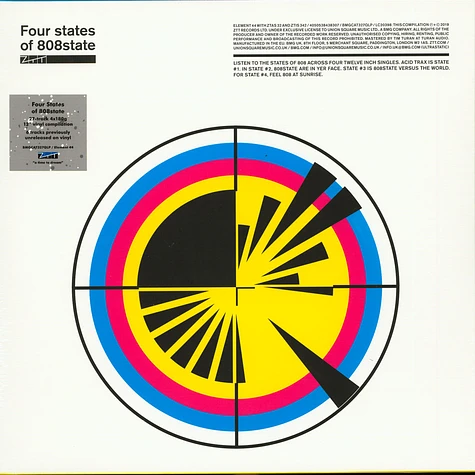 808 State - Four States Of 808 Record Store Day 2019 Edition