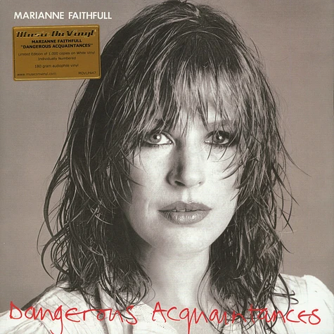 Marianne Faithfull - Dangerous Acquaintances Colored Vinyl Edition