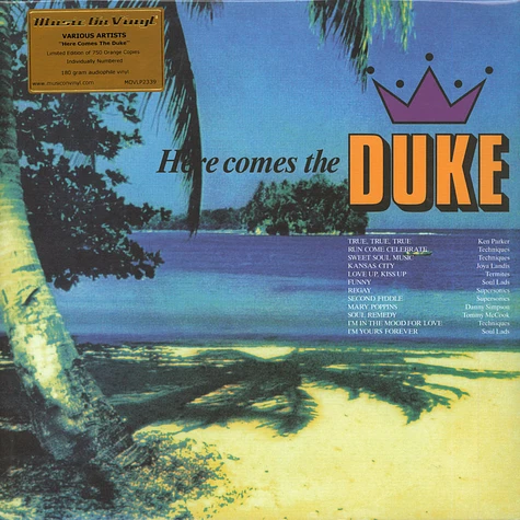 V.A. - Here Comes The Duke Colored Vinyl Edition