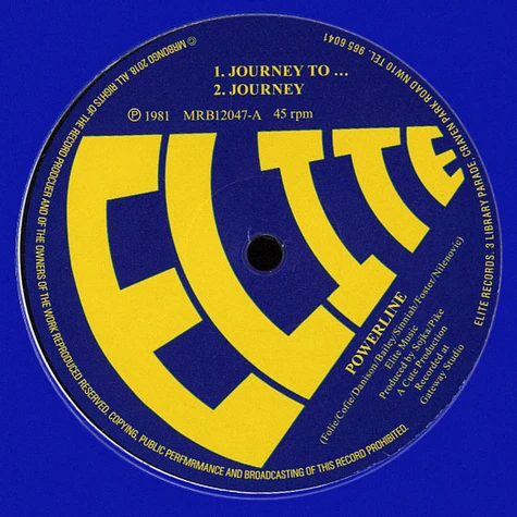 Powerline - Journey - Vinyl 12