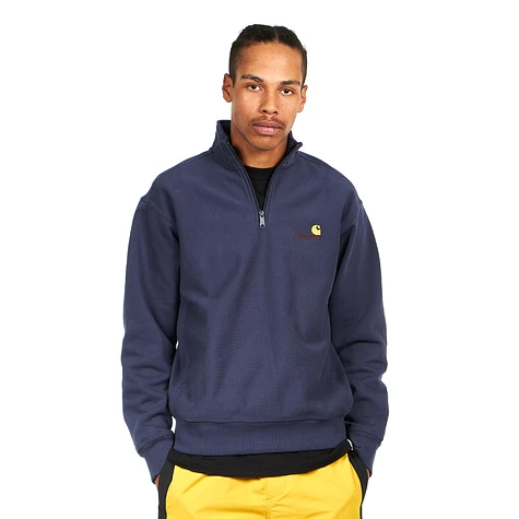 Carhartt WIP - Half Zip American Script Sweatshirt