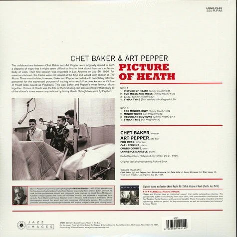 Chet Baker - Picture Of Heath