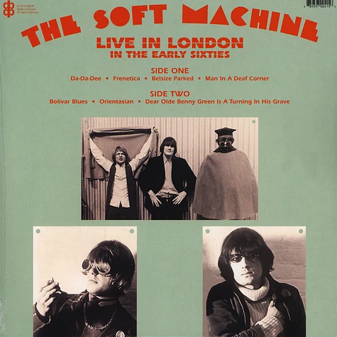 The Soft Machine - Live In London In The Early Sixties
