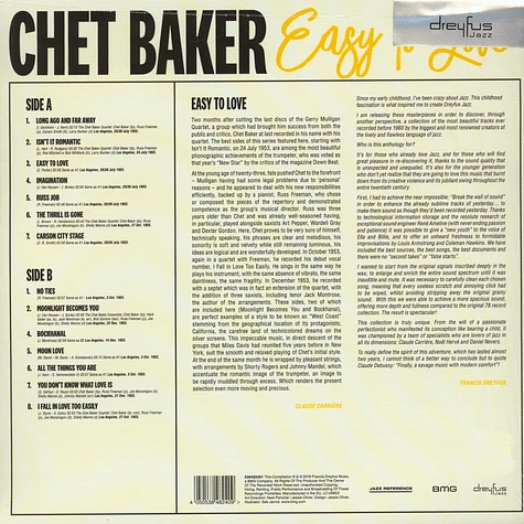 Chet Baker - Easy To Love