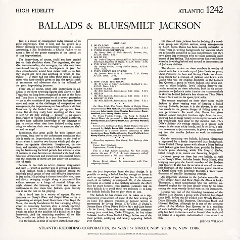Mit Jackson - Ballads & Blues