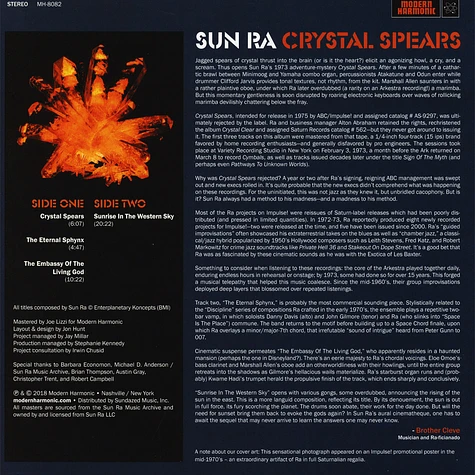 Sun Ra - Crystal Spears