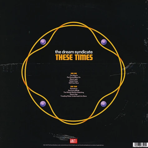 Dream Syndicate - These Times Black Vinyl Edition