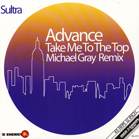 Advance - Take Me To The Top Michael Gray Remix White Vinyl Edition