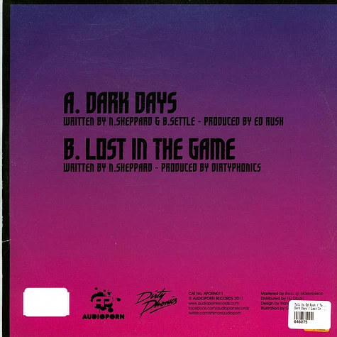 Tali Vs Ed Rush / Tali Vs Dirtyphonics - Dark Days / Lost In Tha Game