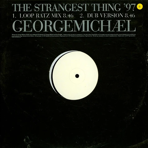 George Michael - The Strangest Thing '97