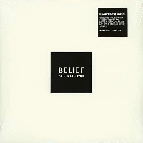 Nitzer Ebb - Belief Deluxe Record Store Day 2019 Edition